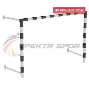 Купить Ворота мини-футбольные складные без сетки 2х3х0,5 м. (к-кт) в Вольске 