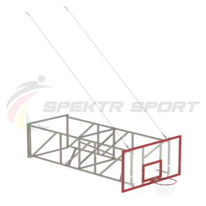Купить Ферма 2,8 м. для баскетбольного щита 1800х1050 из оргстекла в Вольске 