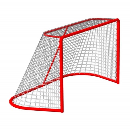 Купить Сетка хоккейная на ворота 1,22мх1,83мх0,5мх1,15м, нить 3,5 мм, узловая в Вольске 