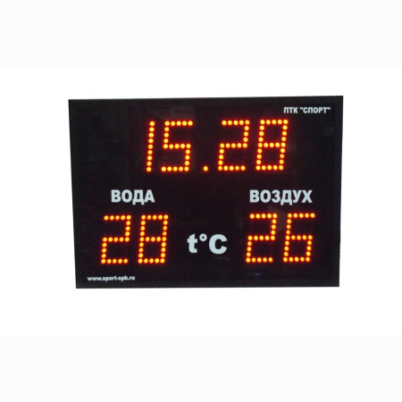 Купить Часы-термометр СТ1.16-2t для бассейна в Вольске 