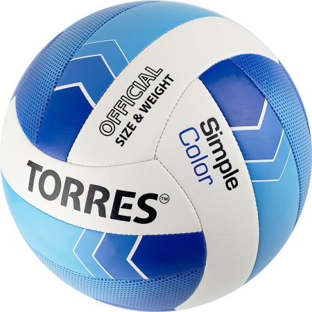 Купить Мяч волейбольный Torres Simple Color любительский р.5 в Вольске 
